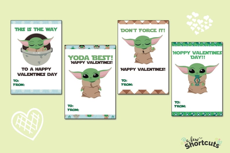 Baby Yoda Valentines