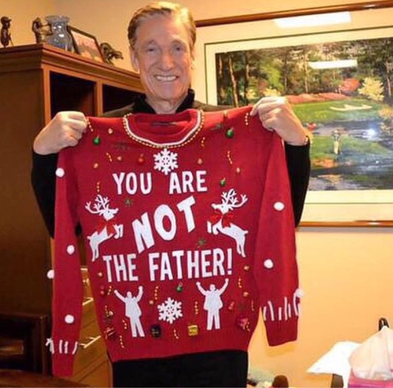 This Holiday Sweater For Maury Host Maury Povich