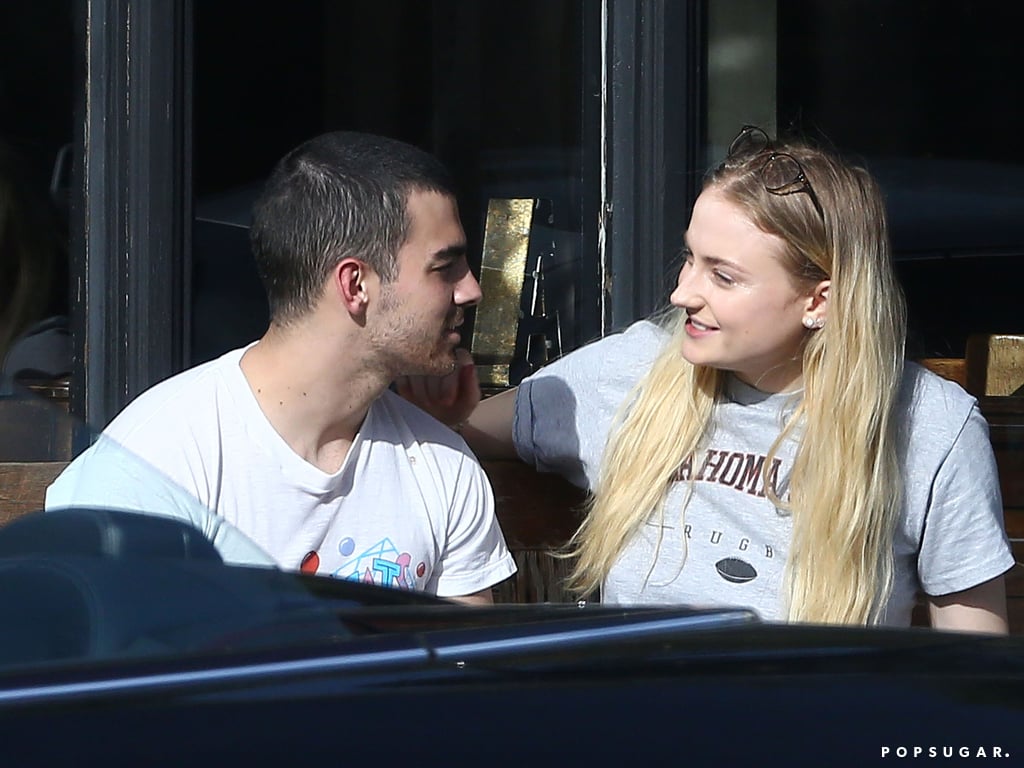 Joe Jonas and Sophie Turner in LA April 2017