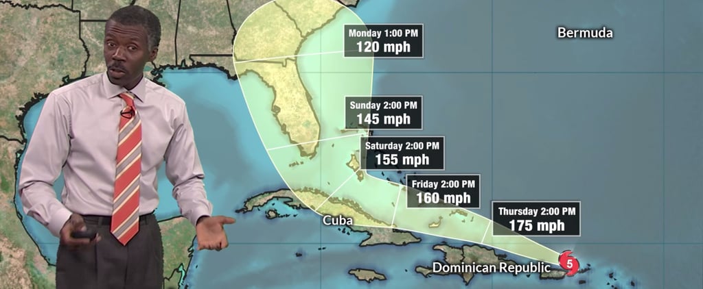 Best Weatherman Ever Alan Sealls Covers Hurricane Irma