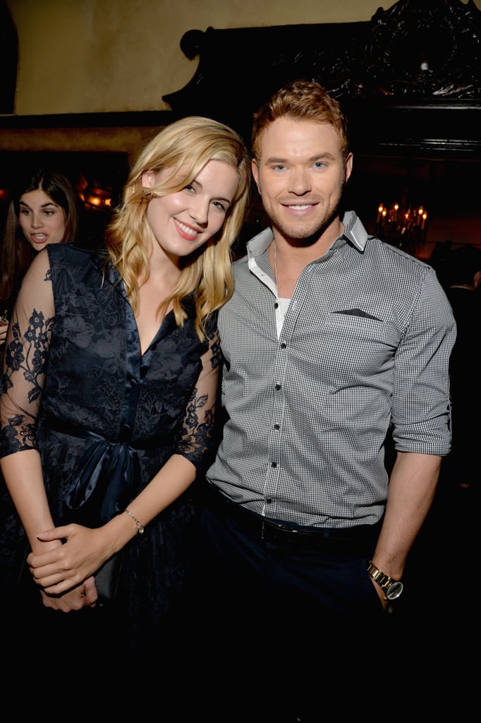 Kellan Lutz and Maggie Grace staged a Twilight reunion.