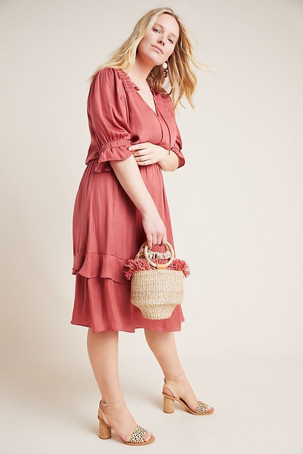 Rosa Ruffled Plus Dress