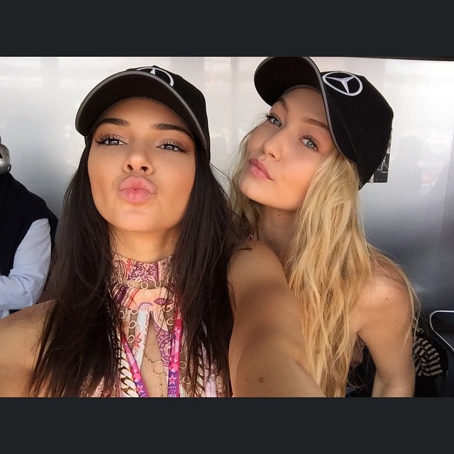 Kendall Jenner and Friends at Monaco Grand Prix 2015
