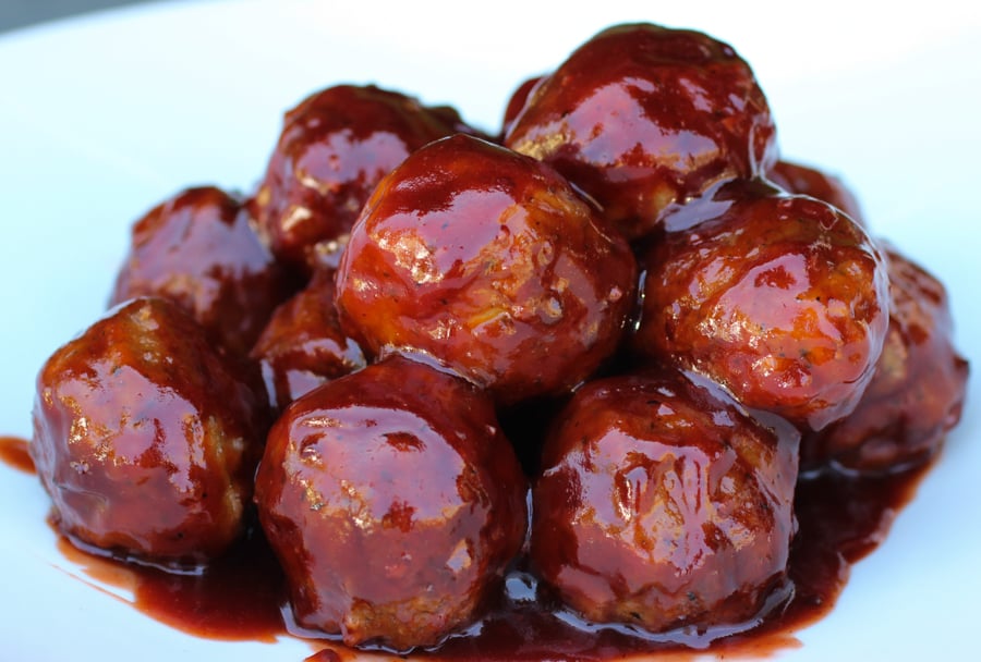 Boysenberry Meatballs at Ghost Town Grill Boysenberry Meatballs at Ghost Town Grill