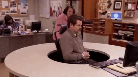 When He Was All of Us Trying to Escape Our Problems | Ron Swanson GIFs