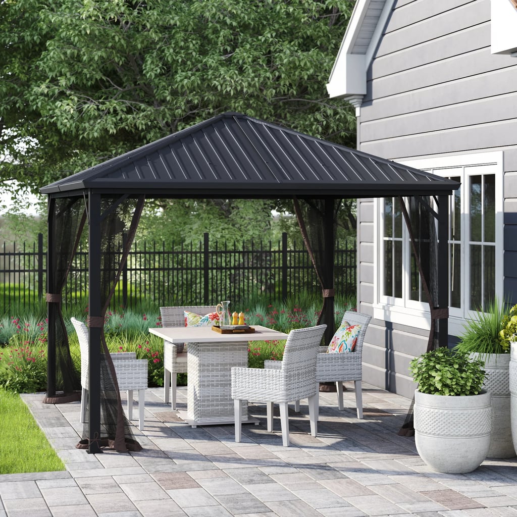 All-Weather Option: Sol 72 Outdoor Acuff Steel Patio Gazebo