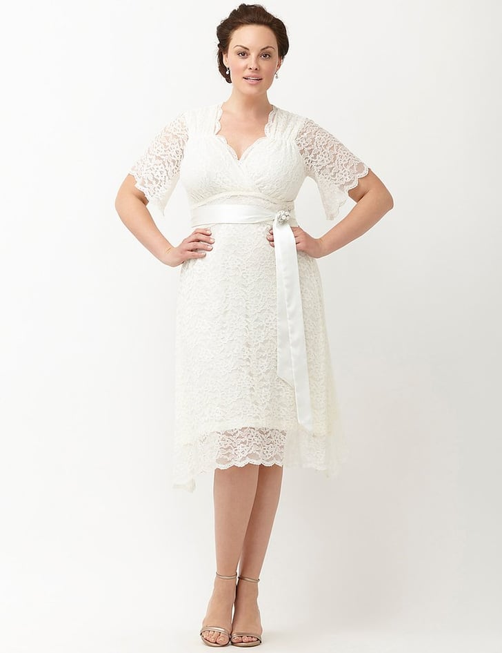 Pair Lane Bryant's Lace Confection Wedding Dress by Kiyonna (248