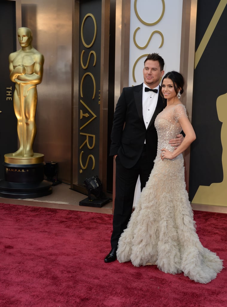 Channing Tatum and Jenna Dewan at the Oscars 2014