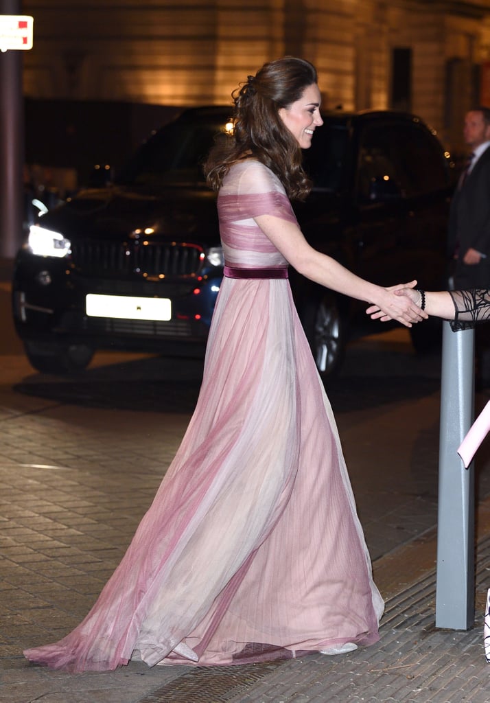 Kate Middleton's Oscar de la Renta Glitter Heels 2019