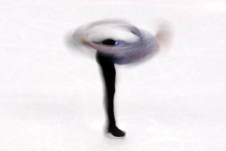 Here's Adam Rippon Looking Like a Real-Life Fidget Spinner