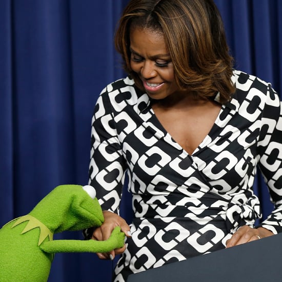 Michelle Obama and Kermit the Frog | Pictures