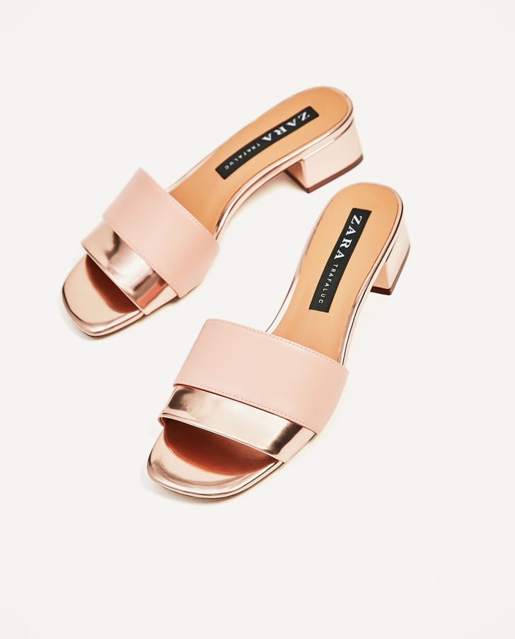 Block Heel Sandal | Best Zara Sale Pieces | June 2017 | POPSUGAR ...