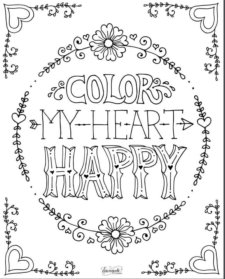 "Color My Heart Happy"