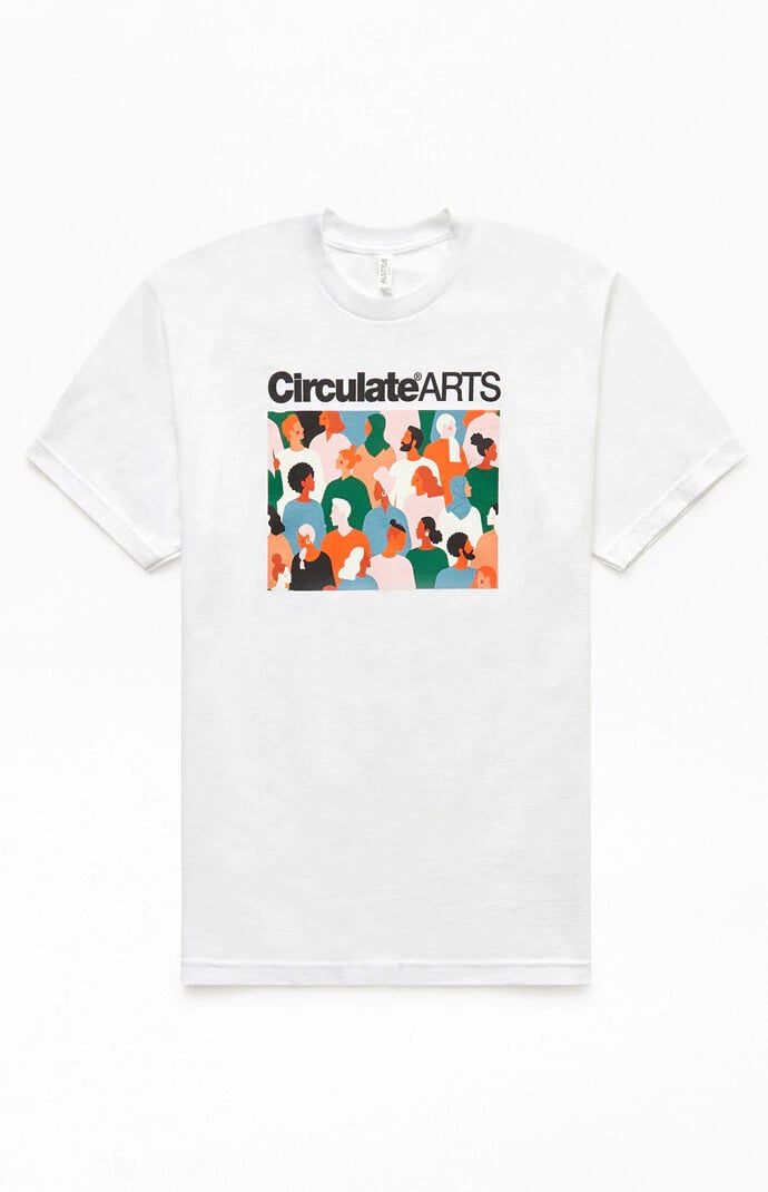 Circulate Arts For Charity T-shirt