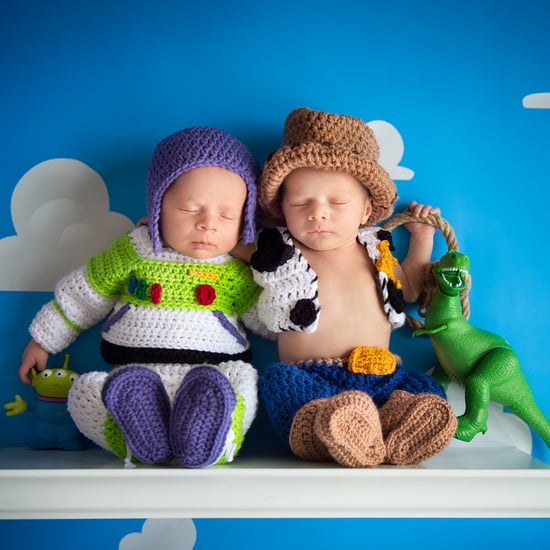 Toy Story Newborn Twins Photo Shoot