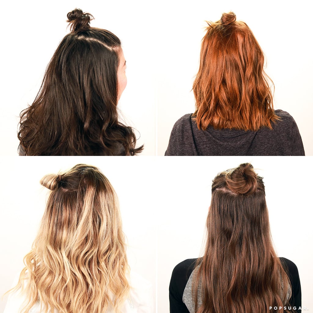 How To Get The Half Bun Hairstyle POPSUGAR Beauty Australia