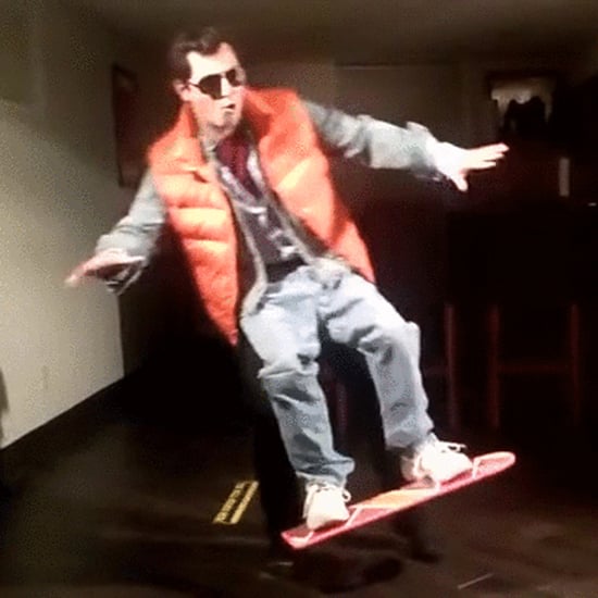 Levitating Back to the Future Hoverboard Costume