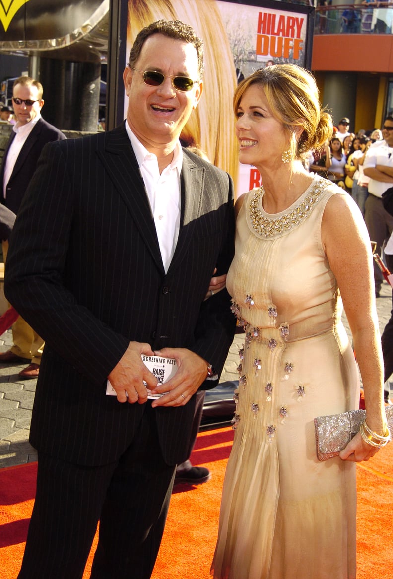 Tom Hanks and Rita Wilson in 2004