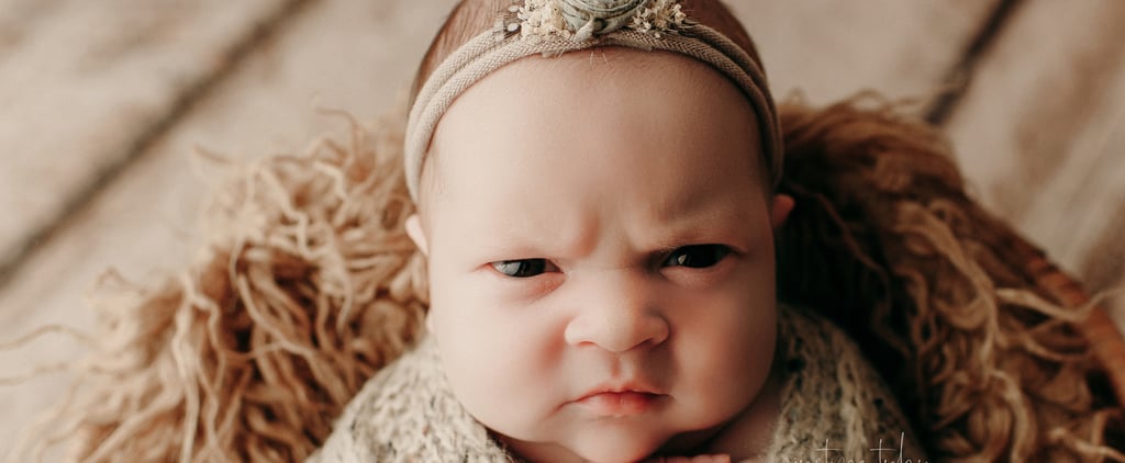 Photos of a Baby Flashing a Mean Mug