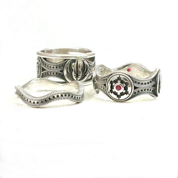 Star Wars ring set