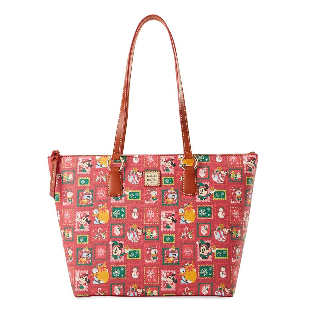 Mickey Mouse Family Christmas Dooney & Bourke Tote Bag