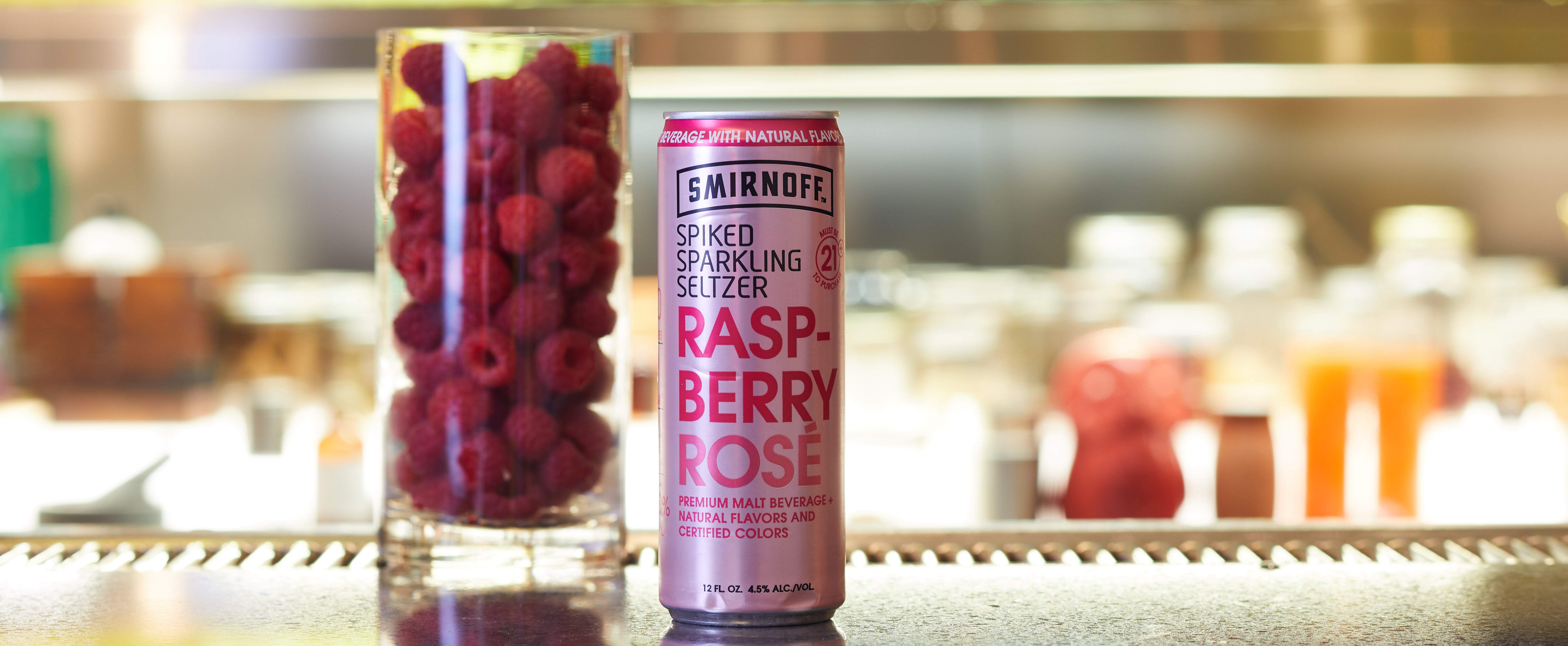 Smirnoff Spiked Sparkling Seltzer Raspberry Rosé POPSUGAR Food