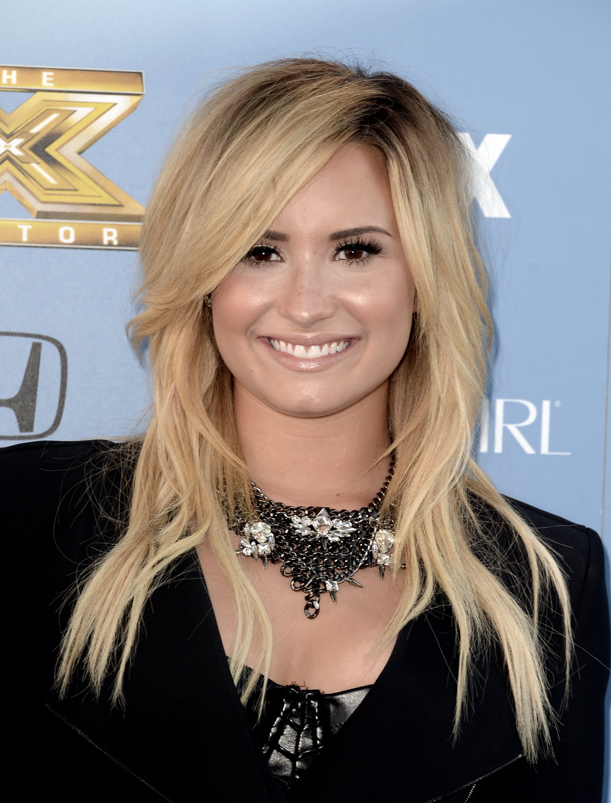 Long And Blond With Dark Roots Every Hair Color And Cut Demi