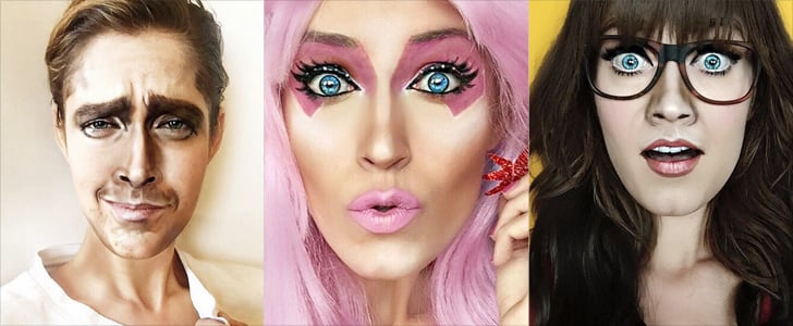 Halloween Makeup Transformations | Rebecca Swift