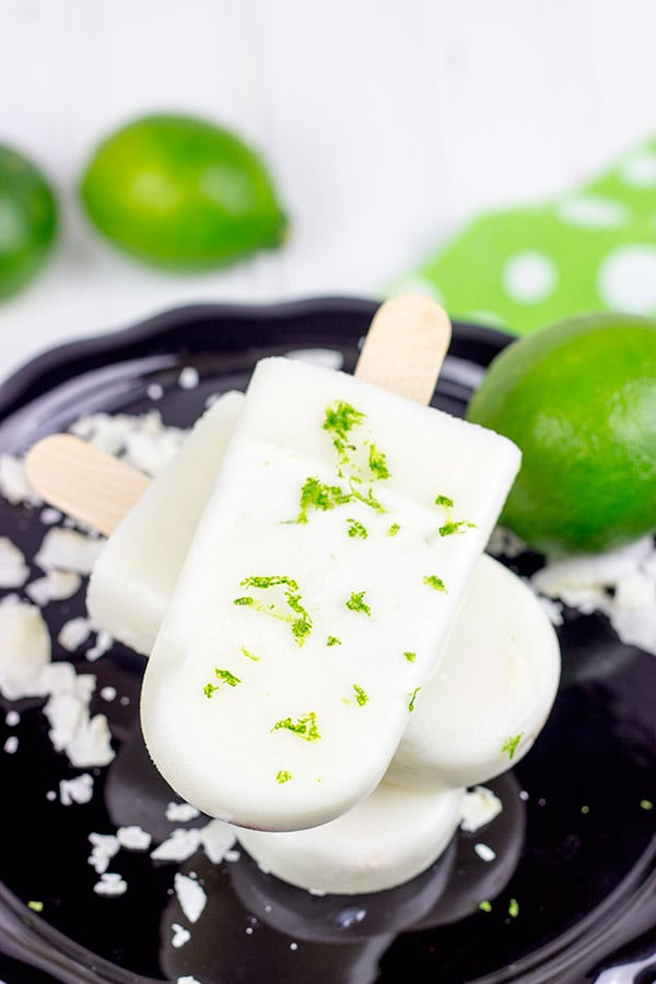 Coconut Lime Ice Lolly