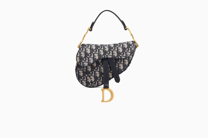 dior mini saddle bag brown