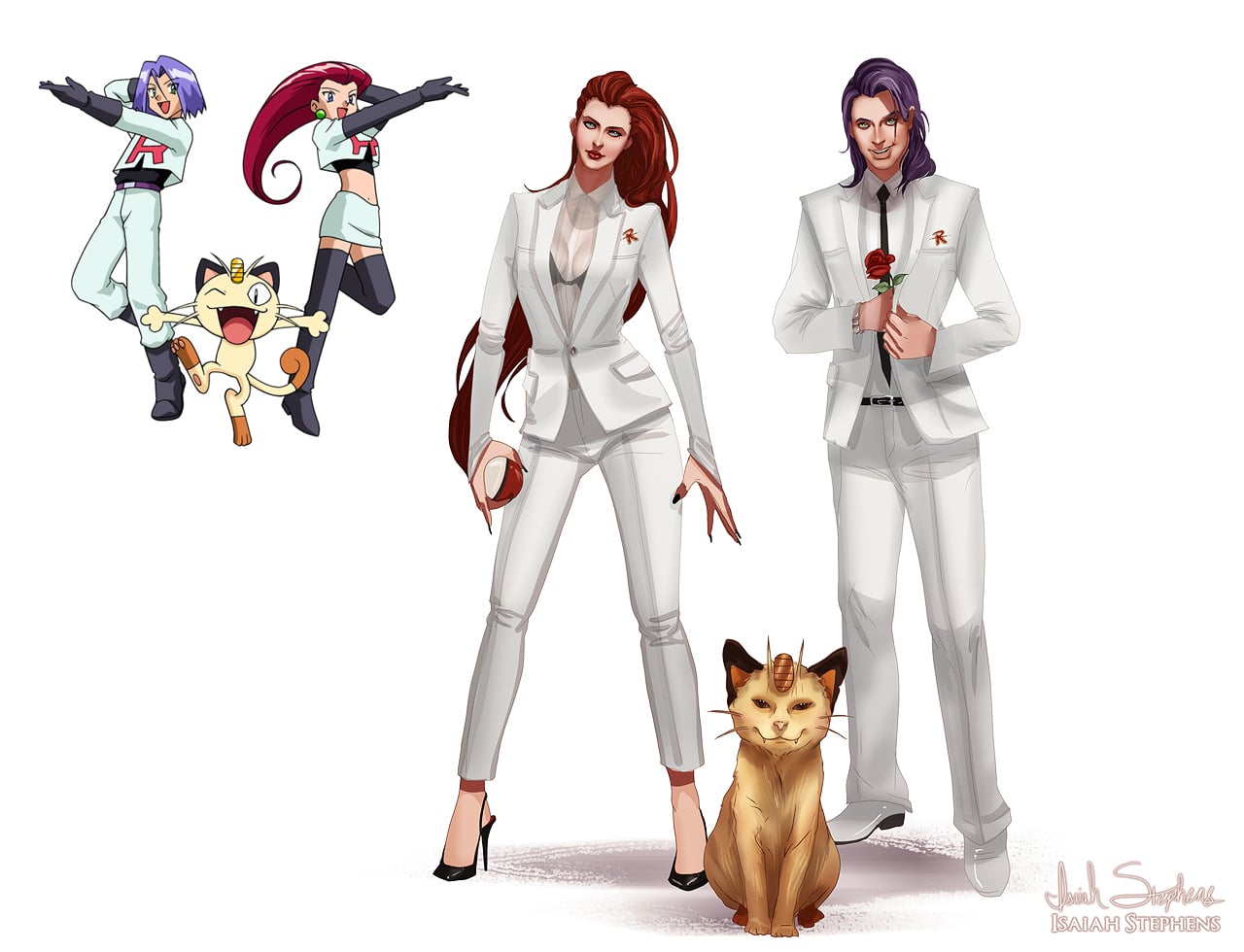 Team Rocket From Pokemon This Artist Reimagined 90s Cartoon Characters As Adults And Omg They Are So Good Popsugar Love Sex Photo 14