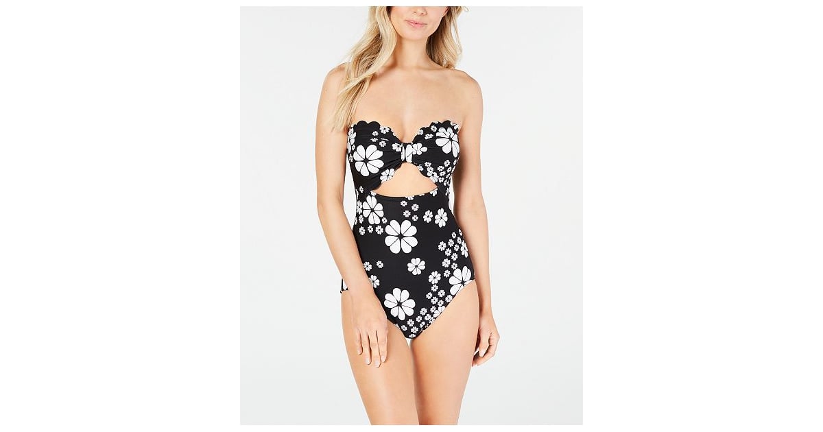 Kate spade scalloped outlet one piece swimsuit