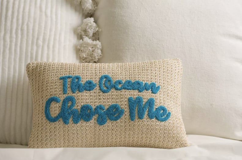 Disney Princess X POPSUGAR Moana The Ocean Chose Me Decor Pillow