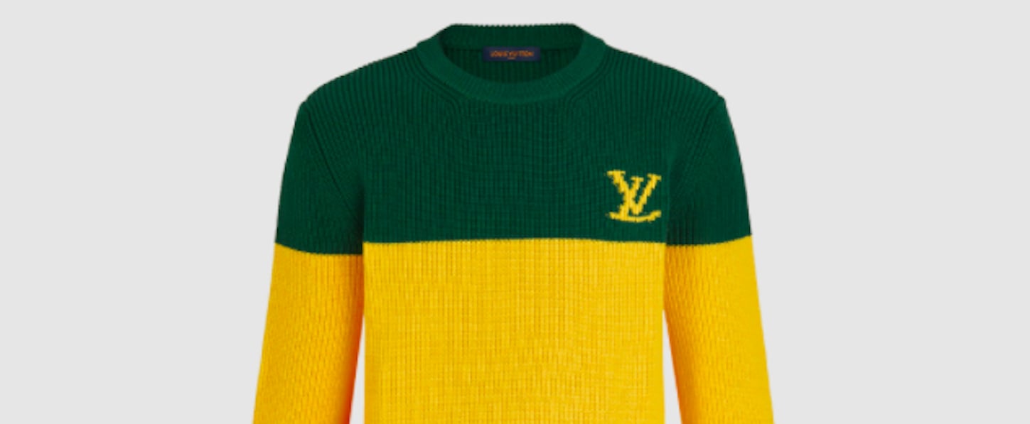 Louis Vuitton lanza una jersey inspirado en la bandera de Jamaica