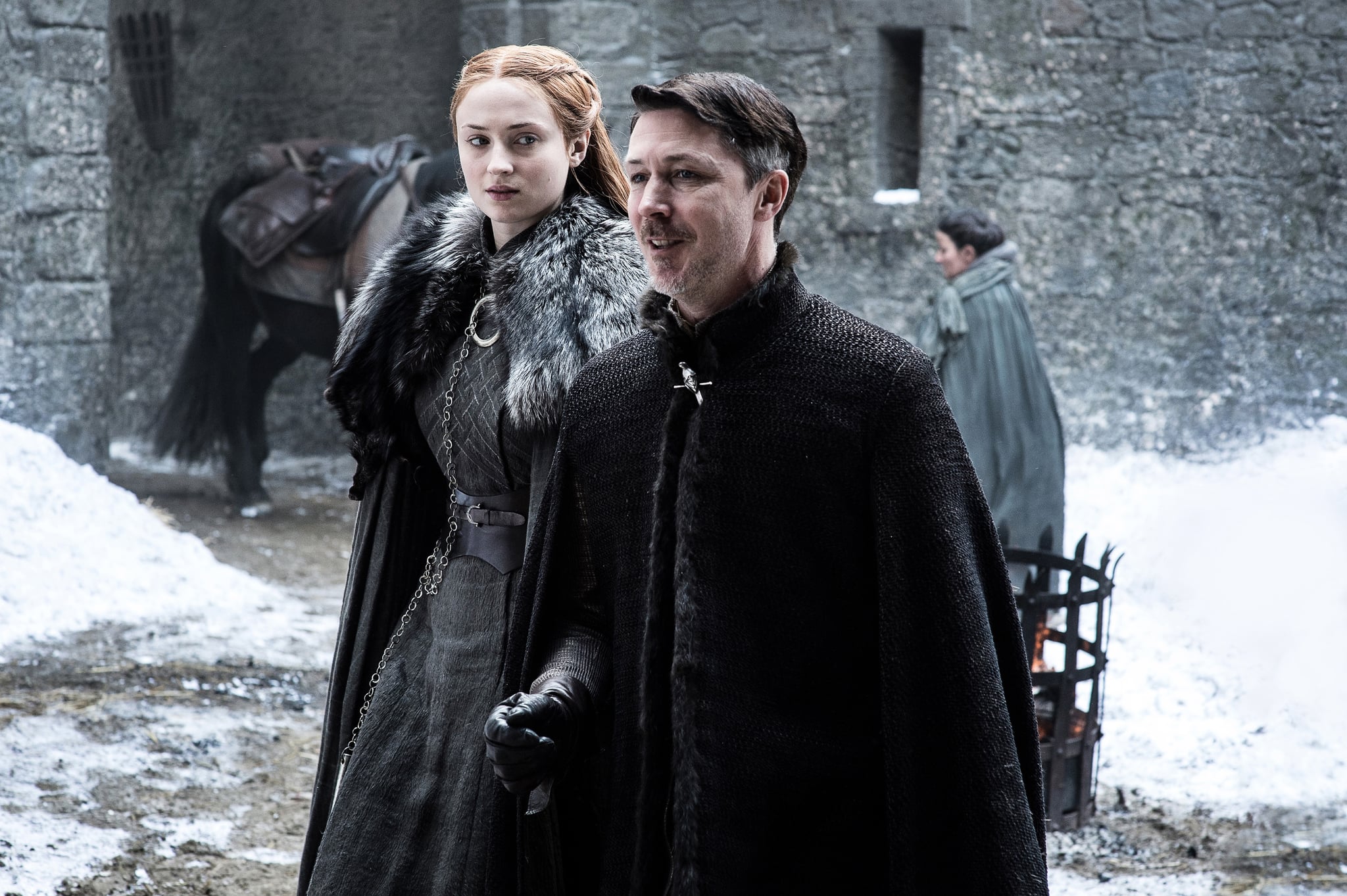 Sansa Stark's Outfit Game of Thrones Season 7 | POPSUGAR Fashion