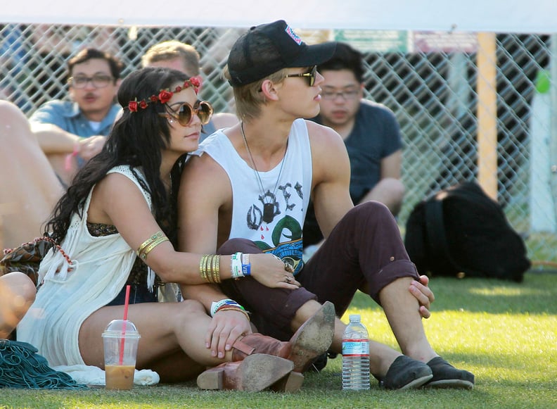 Vanessa Hudgens and Austin Butler in 2012