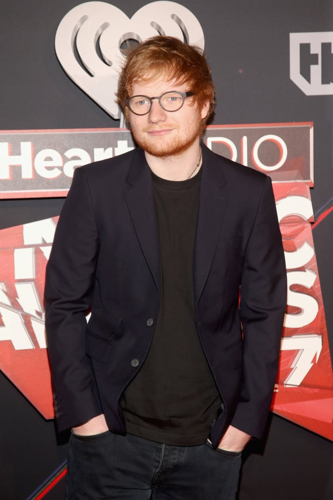 Pictured: Ed Sheeran | Hot Guys at the 2017 iHeartRadio Music Awards | POPSUGAR Celebrity UK Photo 3