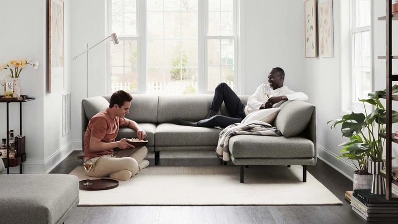 A Modular Sofa: Burrow 4-Piece Sectional Lounger