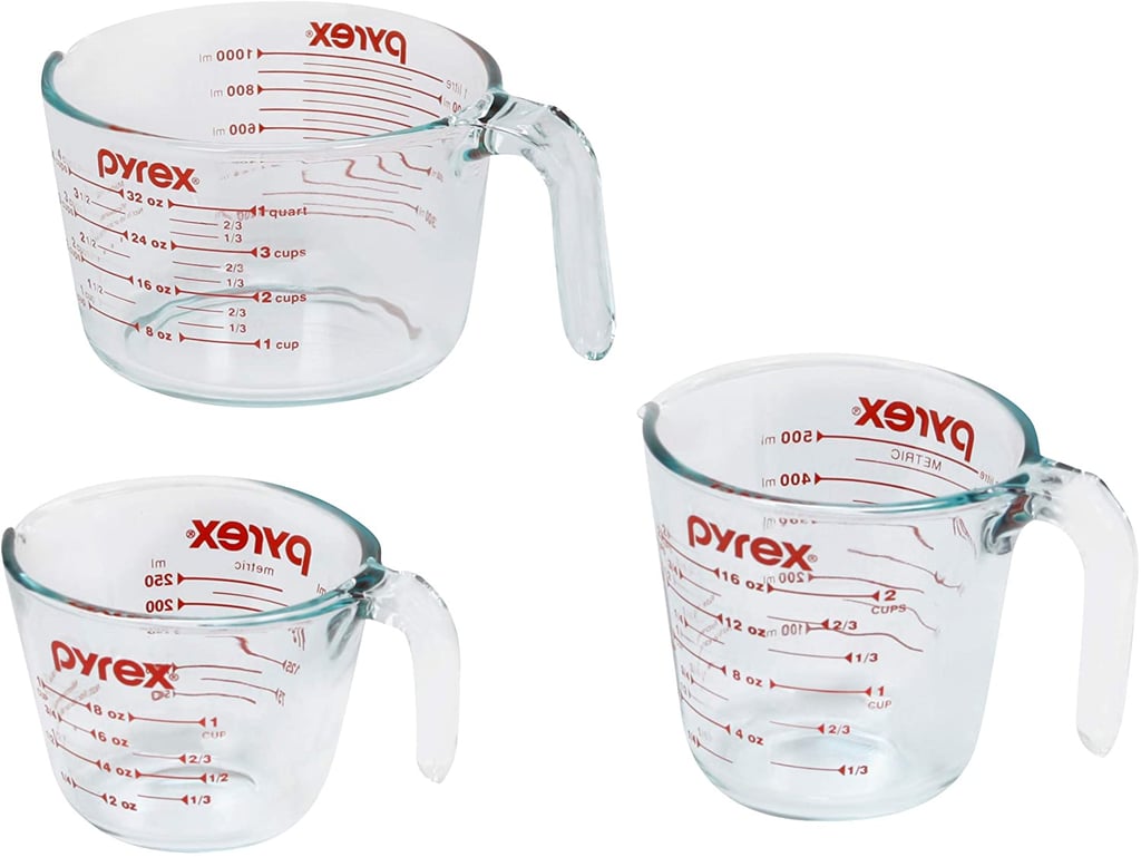 Pyrex Glass Measuring Cup Set