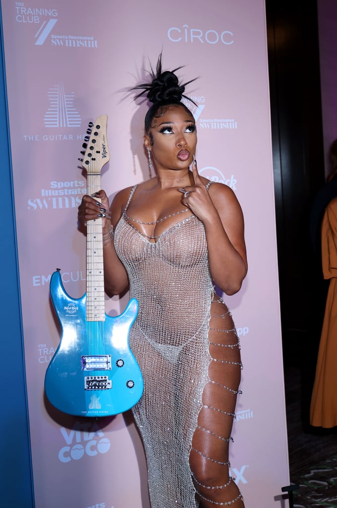 Megan Thee Stallion, Leyna Bloom at Sports Illustrated Party