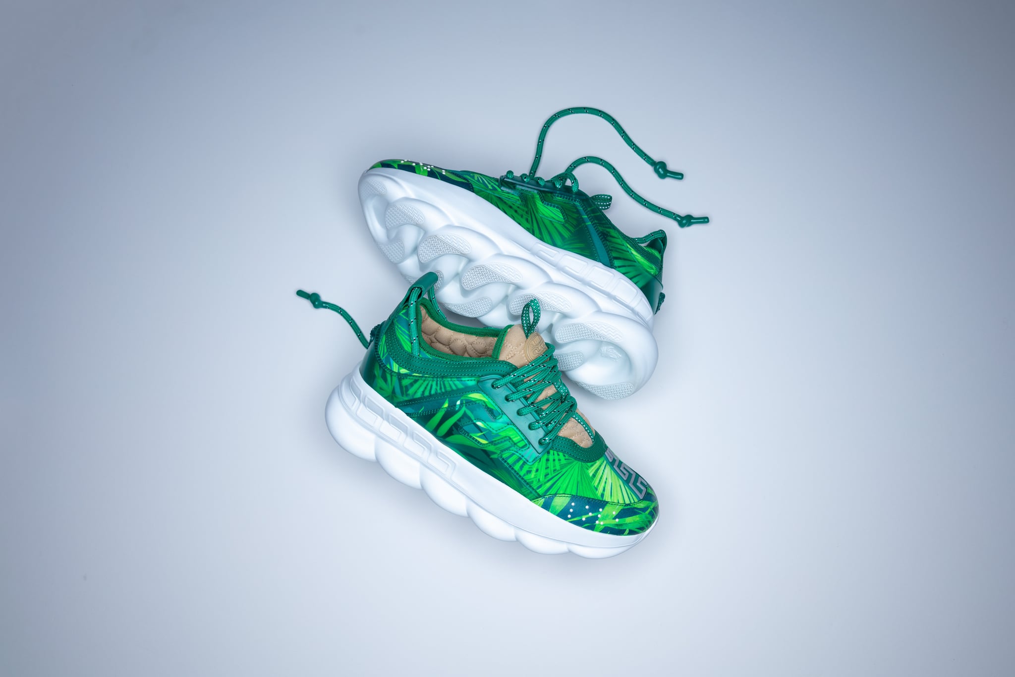 green versace sneakers