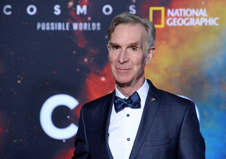 WESTWOOD, CALIFORNIA - FEBRUARY 26: Science communicator Bill Nye arrives at National Geographic's 