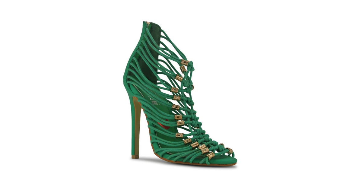 Red Kiss Electric Fire Stiletto Sandal ($72) | Amal Clooney Wearing ...