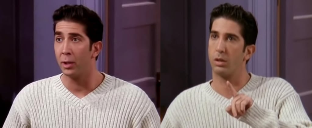 Nicolas Cage's Face on Ross From Friends