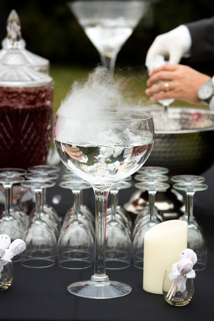 A little dry ice can give any cocktail that cauldron effect.