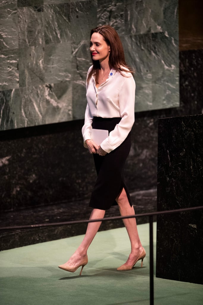 Angelina Jolie at the United Nations March 2019