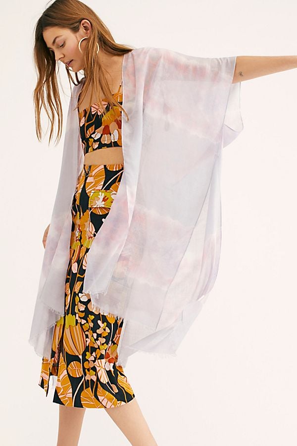 Free People Gravity Tie Dye Kimono