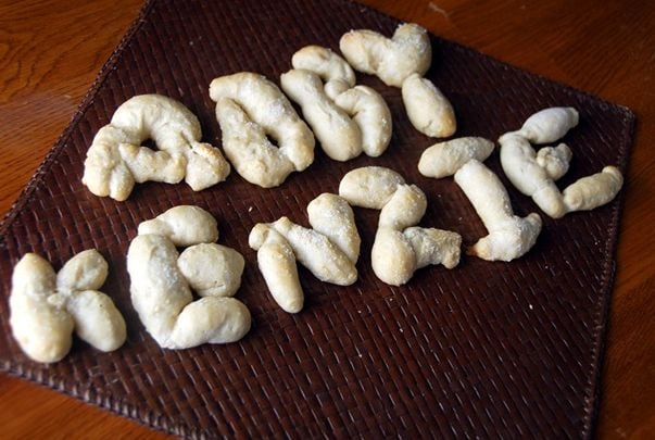 Soft Pretzel Letters | Alphabet Food Ideas to Teach Kids ABCs