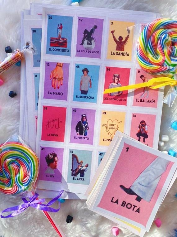 Harry Styles Lotería Game