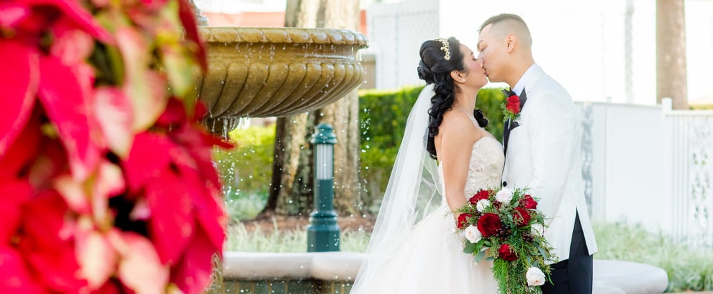 This Couple Had a Holiday Wedding at Walt Disney World